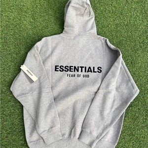 Gray Essentials Hoodie